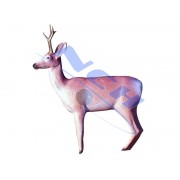 Eleven Target 3D Deer Dark with Horns