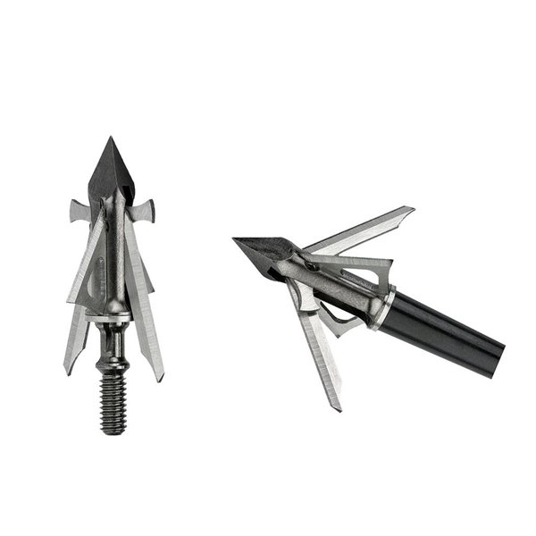 MUZZY Expandable Broadheads TROCAR HB HYBRID - 100Gr - 4 Blades