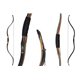 Oakridge Horse Bow Traditional BLACK SADA 52 inches Ambidextrous String Incl